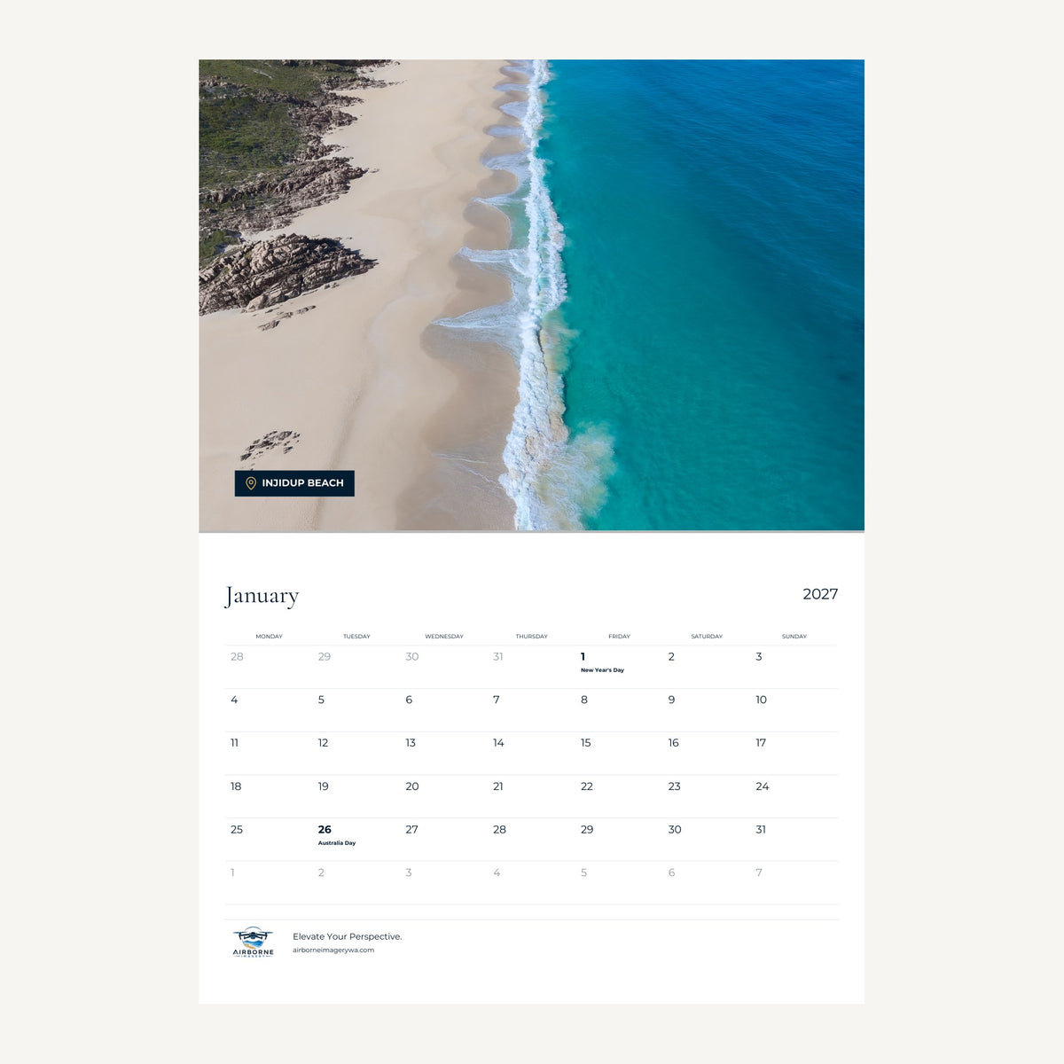 2027 Wall Calendar - COMING SOON