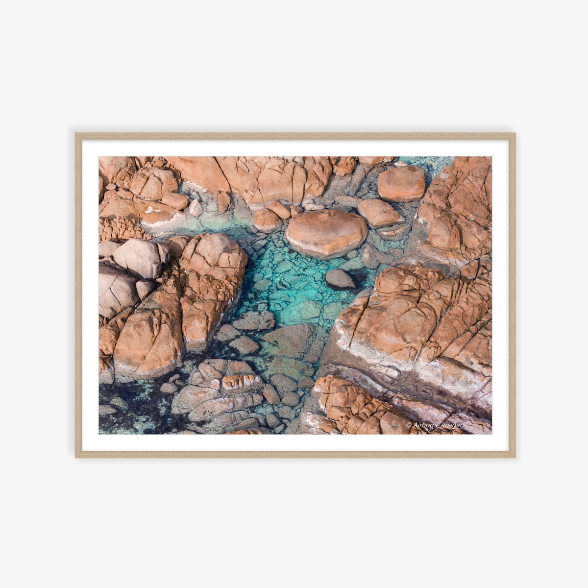 Turquoise Between the Rocks - Eagle Bay