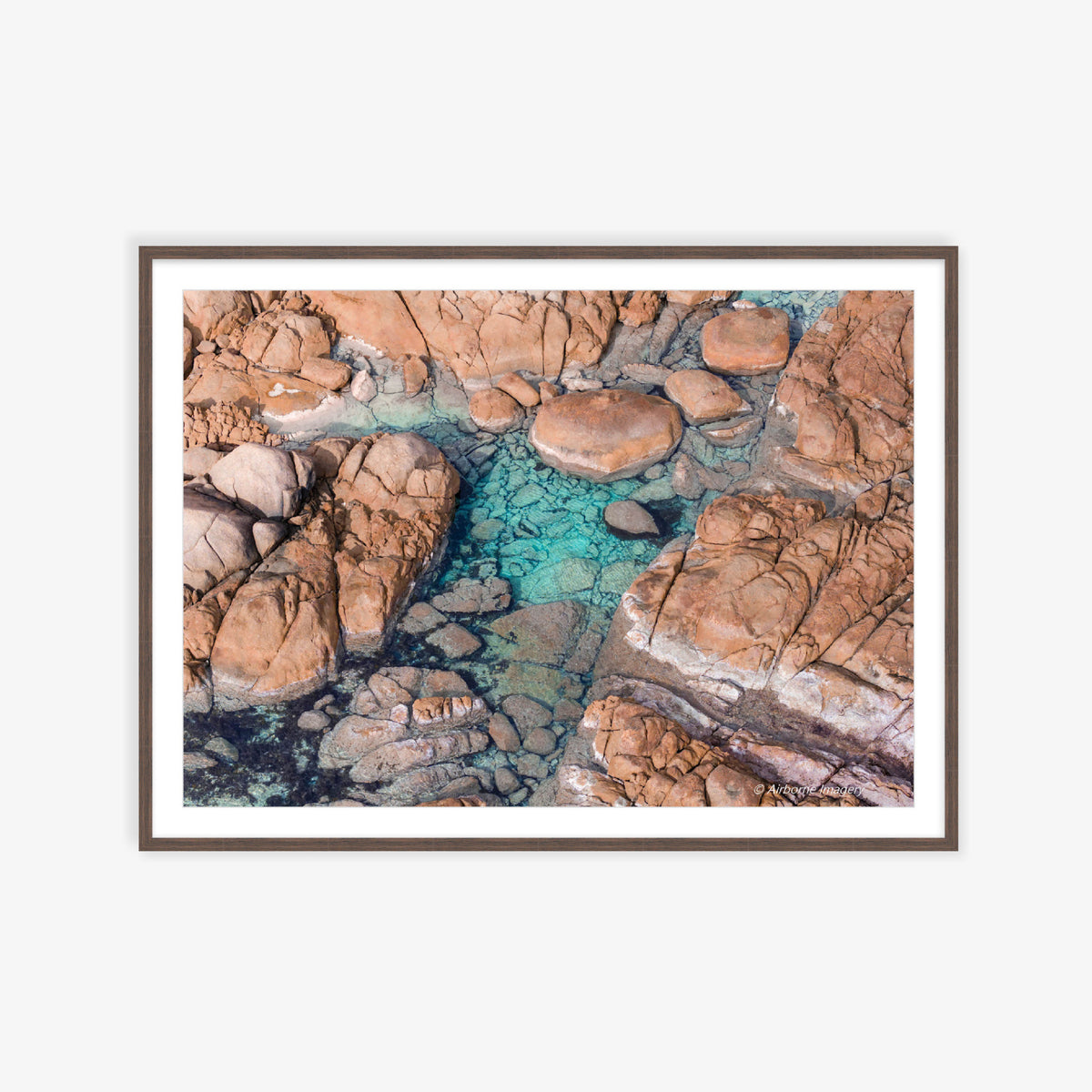 Turquoise Between the Rocks - Eagle Bay