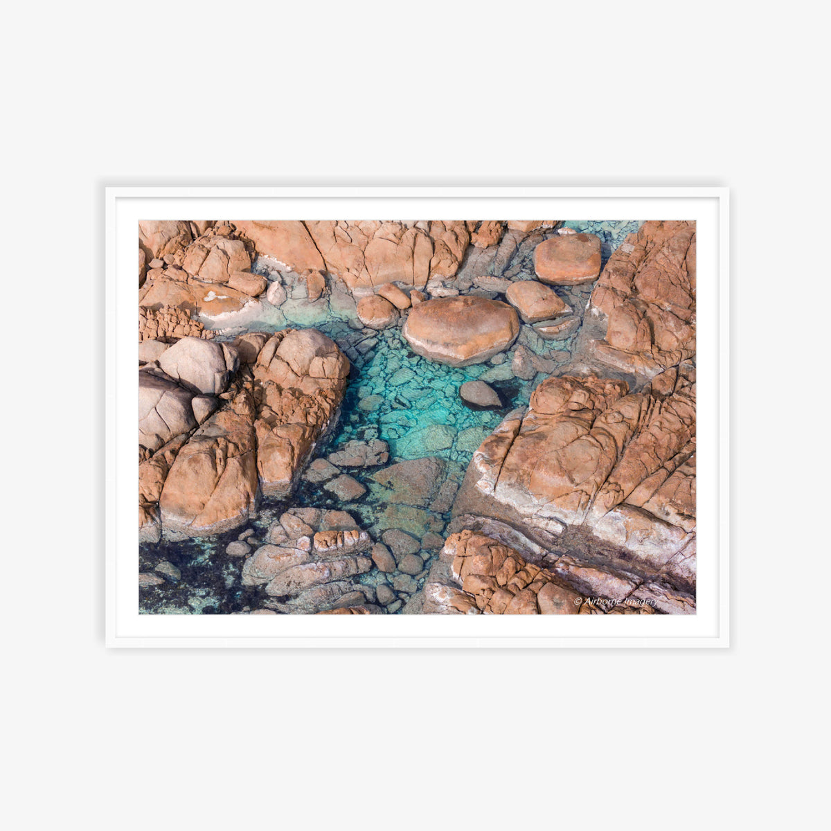 Turquoise Between the Rocks - Eagle Bay